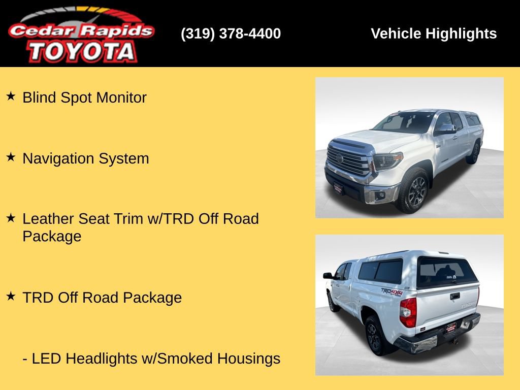 Used 2018 Toyota Tundra Limited AWD/4WD image 28