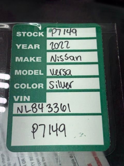 Used 2022 Nissan Versa SV image 19