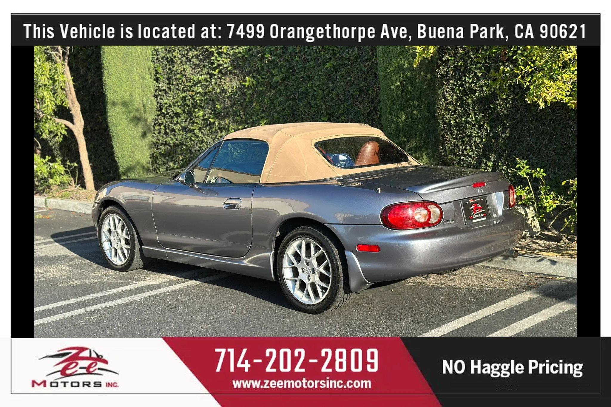 Used 2002 MAZDA MX-5 Miata SE RWD image 9