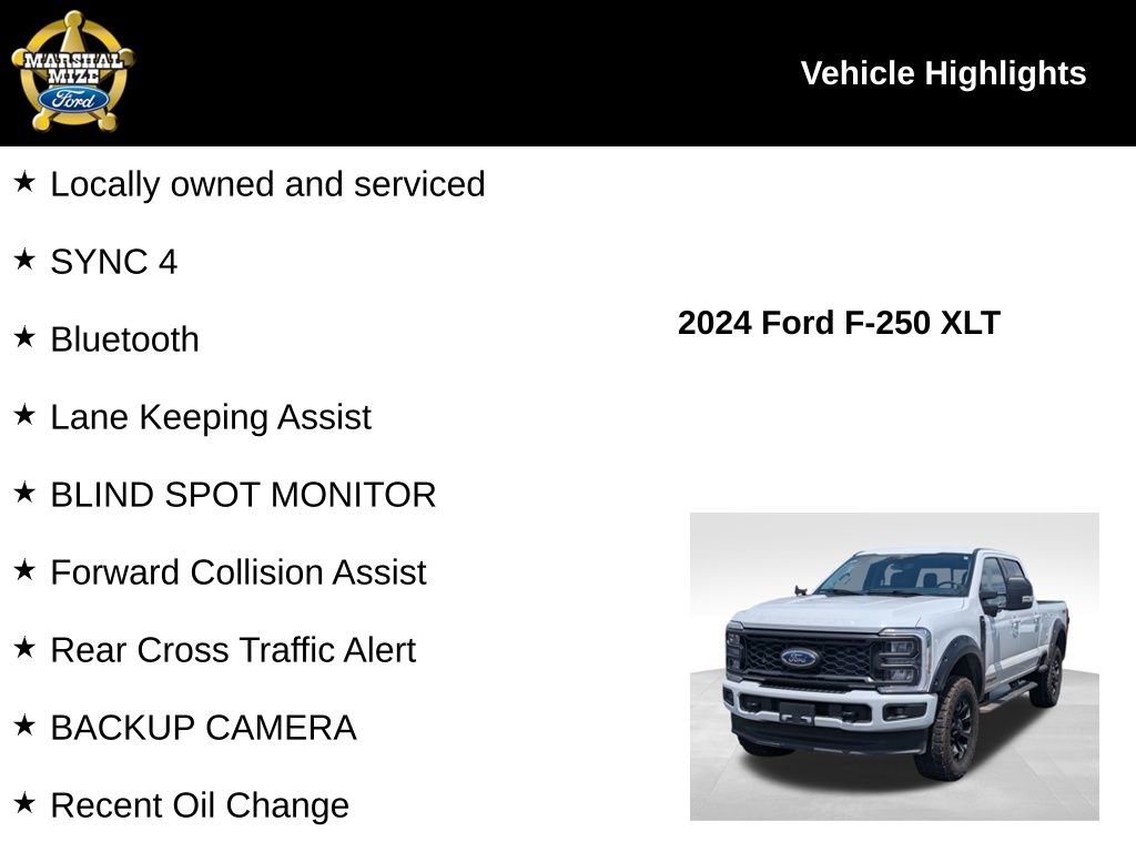 Used 2024 Ford F250 XLT w/ XLT Premium Package AWD/4WD image 2