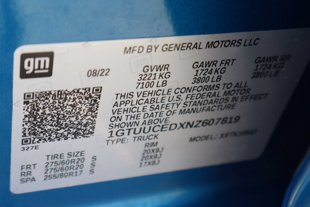Used 2022 GMC Sierra 1500 Elevation AWD/4WD image 52