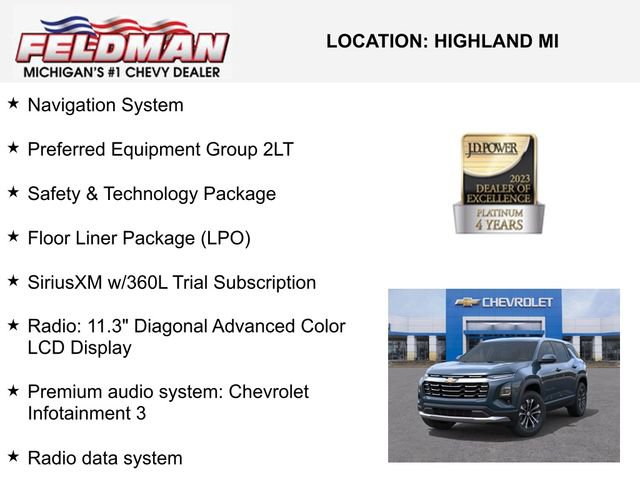 New 2026 Chevrolet Equinox LT w/ Safety and Technology Package image 3