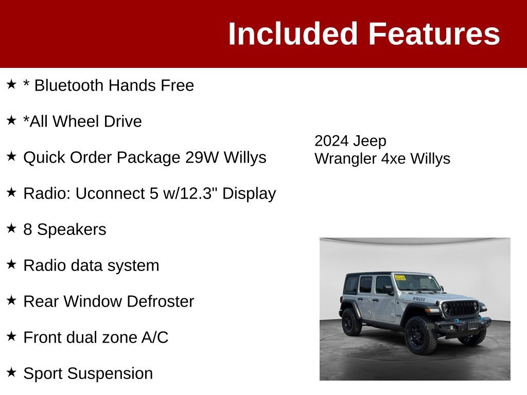 Used 2024 Jeep Wrangler Unlimited AWD/4WD image 3