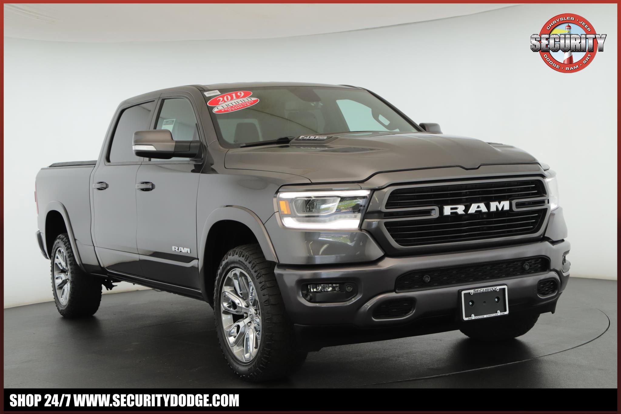 Used 2019 RAM 1500 Laramie w/ Sport Appearance Package