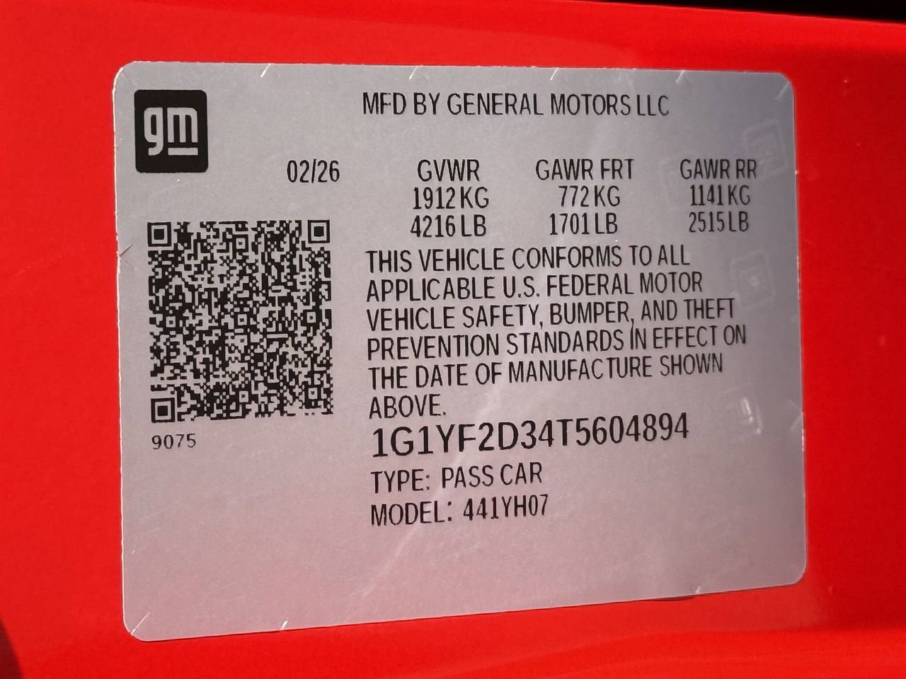 New 2026 Chevrolet Corvette Z06 w/ Battery Protection Package image 20