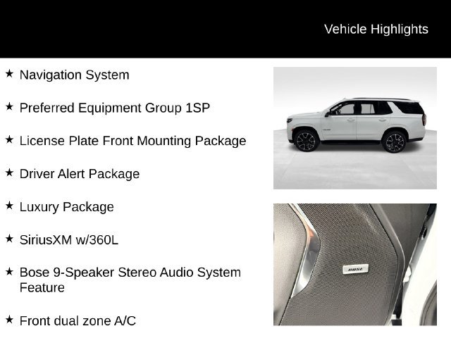 Certified 2024 Chevrolet Tahoe RST w/ Luxury Package AWD/4WD image 27