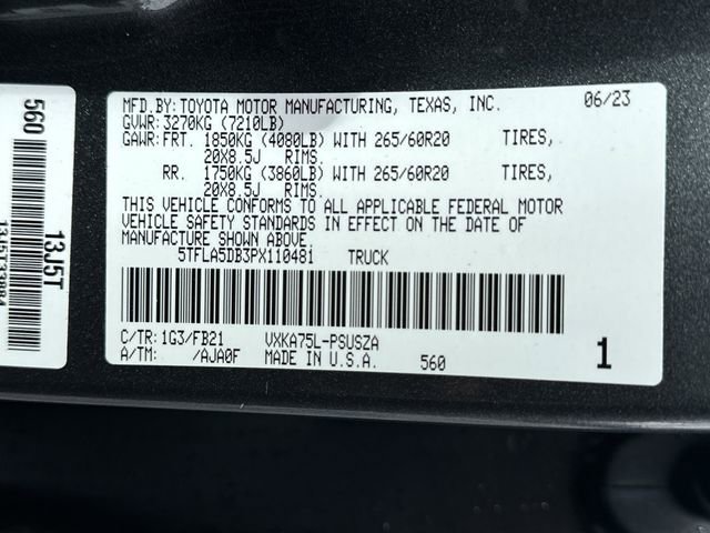 Used 2023 Toyota Tundra SR5 w/ SR5 Convenience Package image 31