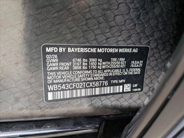 New 2026 BMW iX xDrive45 image 18