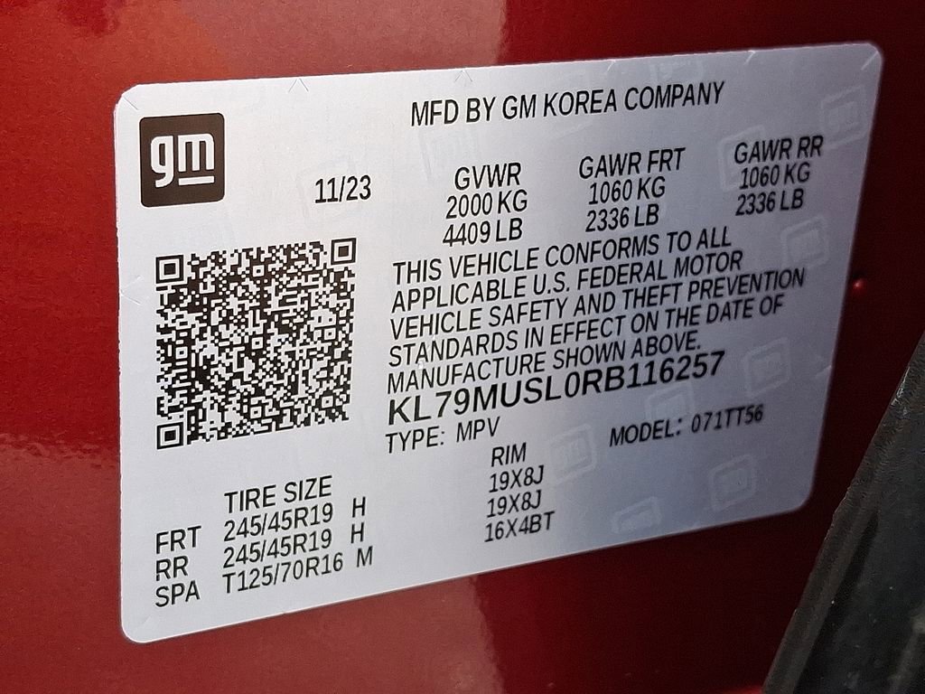 Used 2024 Chevrolet TrailBlazer RS w/ Driver Confidence Package image 26