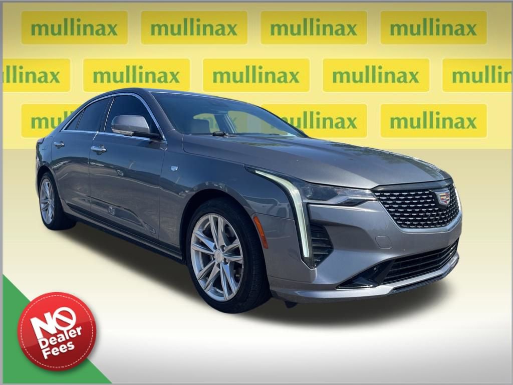 Used 2021 Cadillac CT4 Luxury w/ Cold Weather Package RWD image 1
