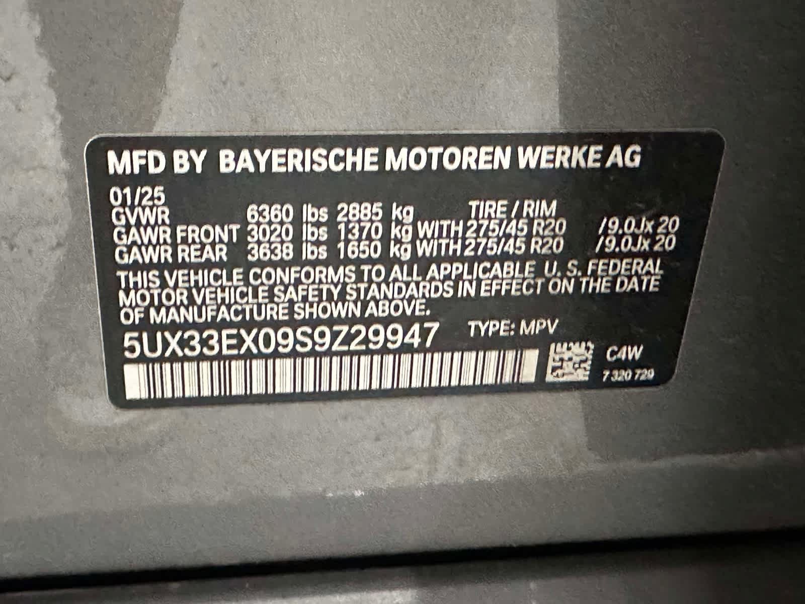 Used 2025 BMW X6 xDrive40i AWD/4WD image 37