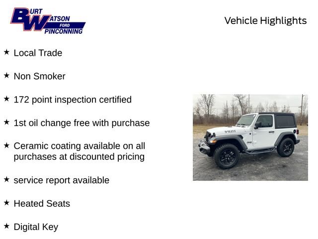 Used 2023 Jeep Wrangler Willys image 10
