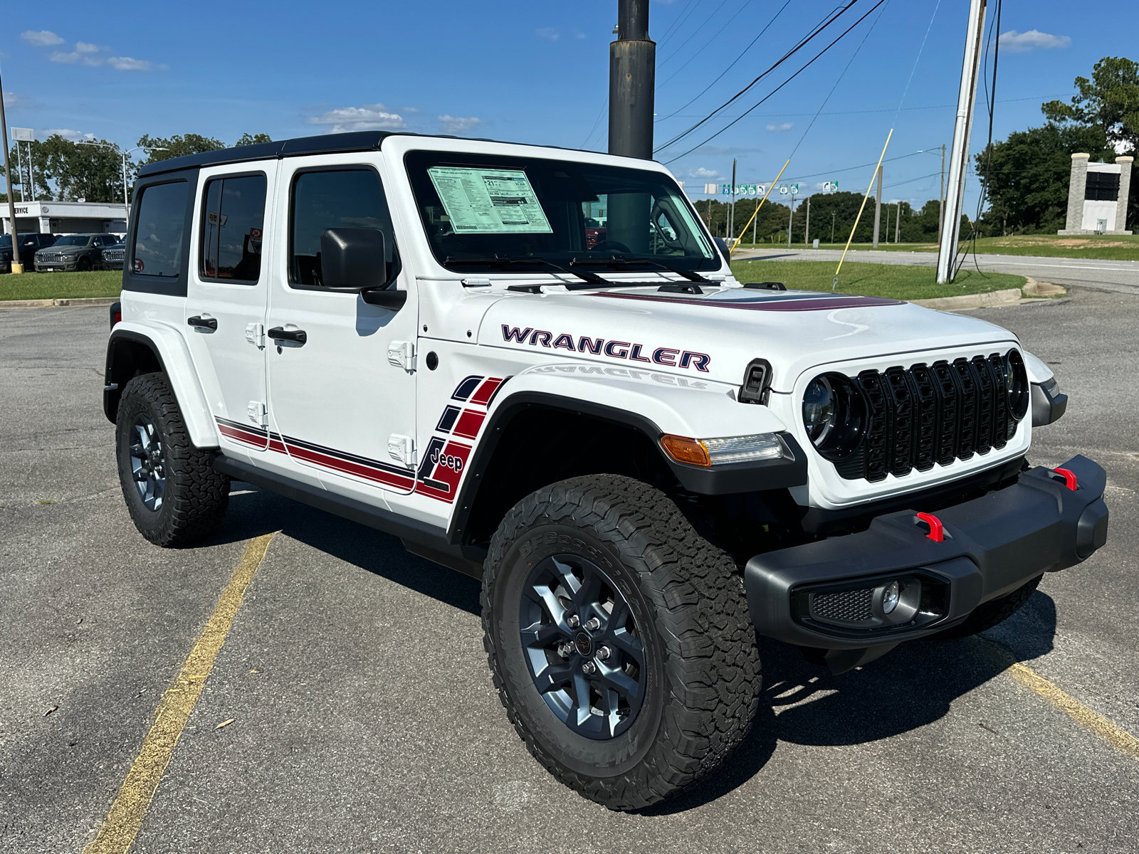 New 2026 Jeep Wrangler Unlimited Sport AWD/4WD image 3