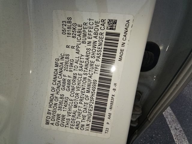 Used 2023 Honda Civic LX image 12