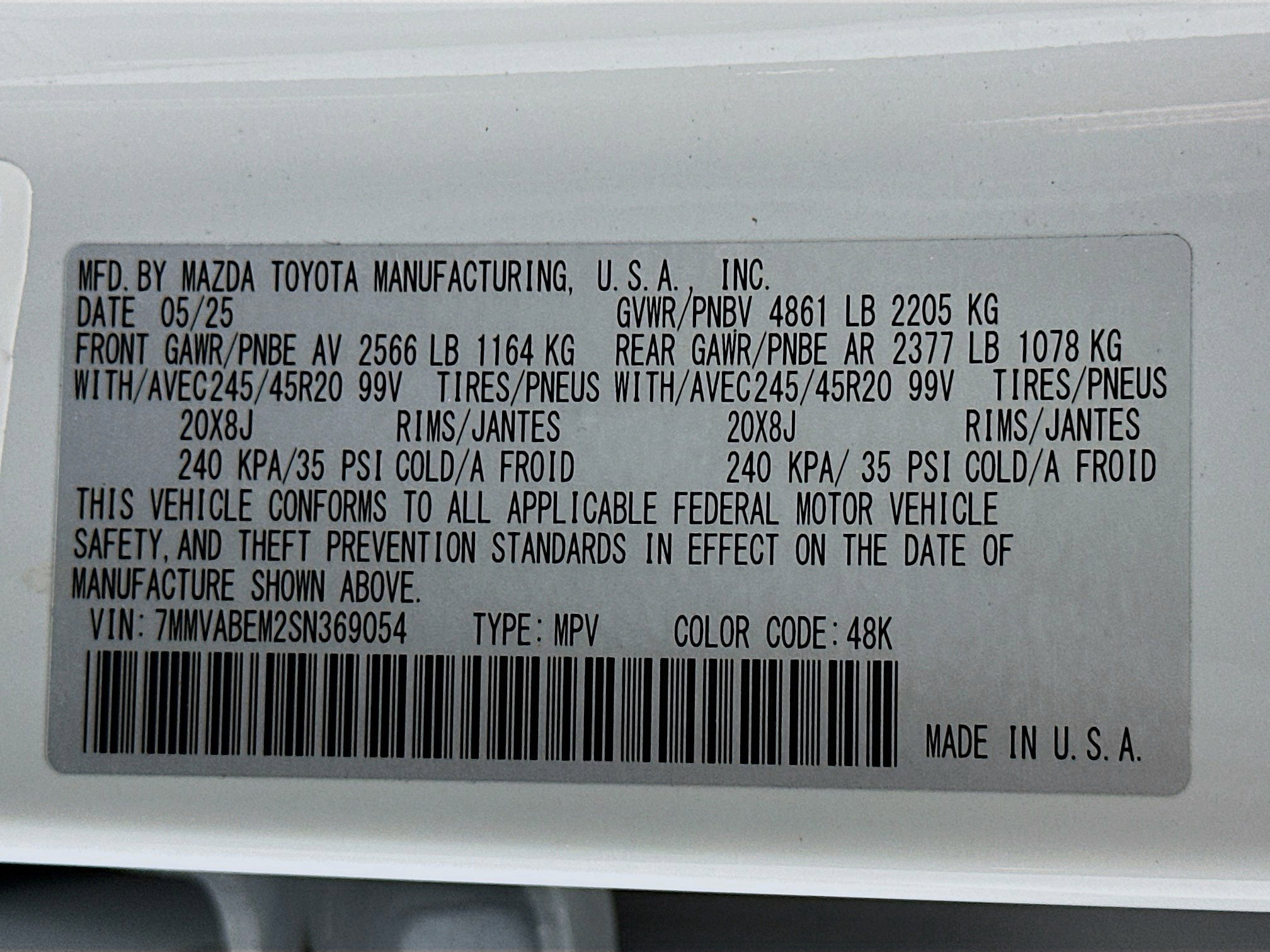 Used 2025 MAZDA CX-50 AWD 2.5 S w/ Premium Plus Pkg image 12