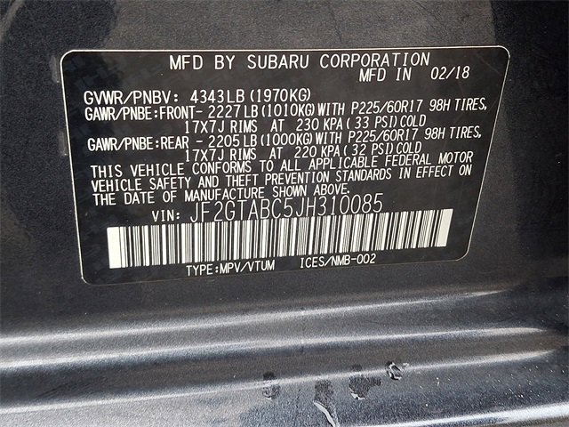 Used 2018 Subaru Crosstrek 2.0i Premium w/ Popular Package #3 image 26