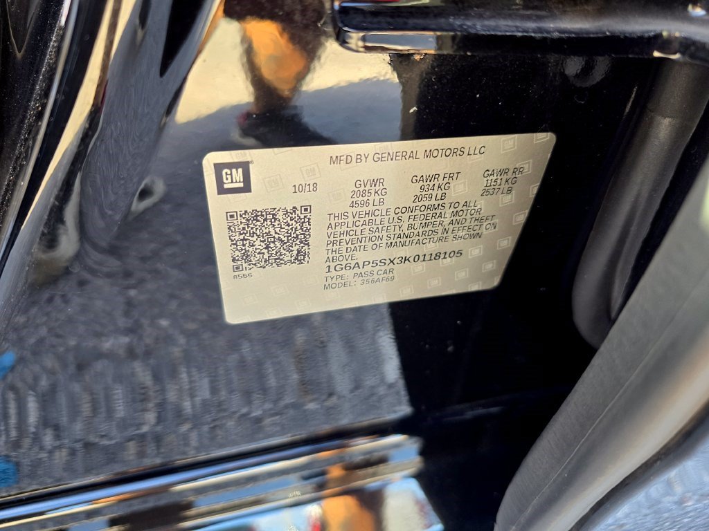 Used 2019 Cadillac CTS Sedan RWD image 14