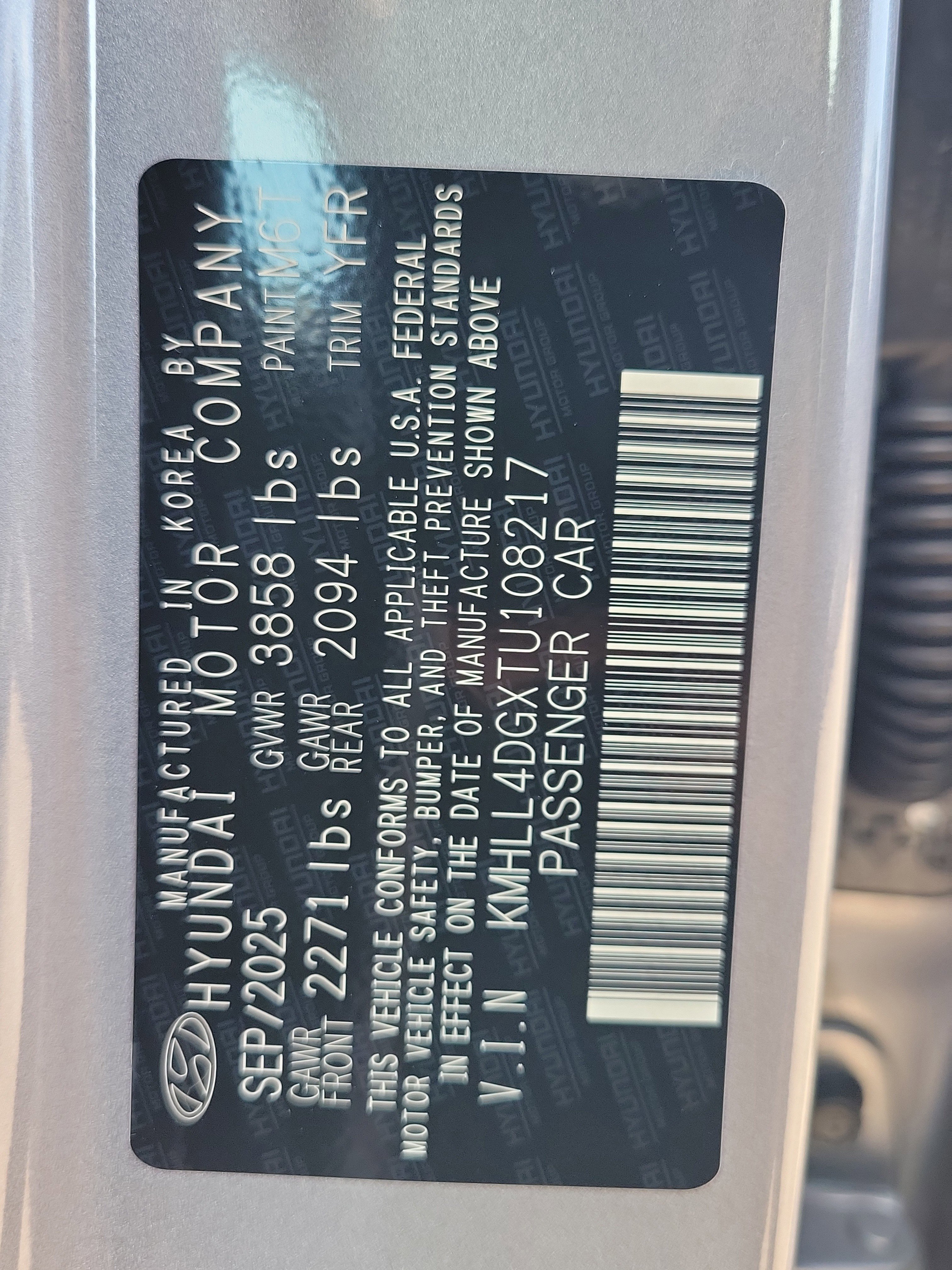 New 2026 Hyundai Elantra SE image 30