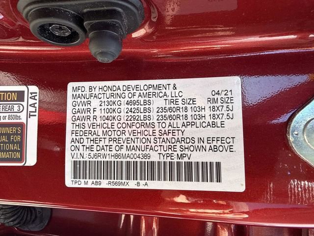 Used 2021 Honda CR-V EX-L image 34