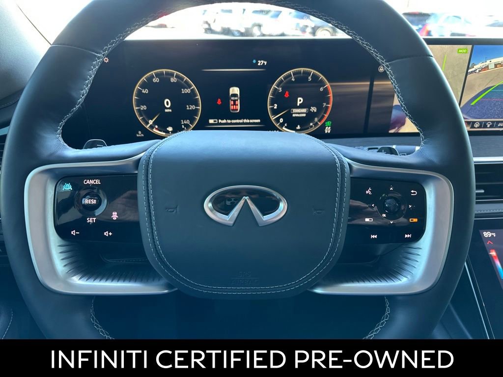 Certified 2025 INFINITI QX80 Sensory image 22