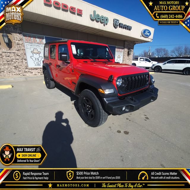 New 2026 Jeep Wrangler Unlimited Sport