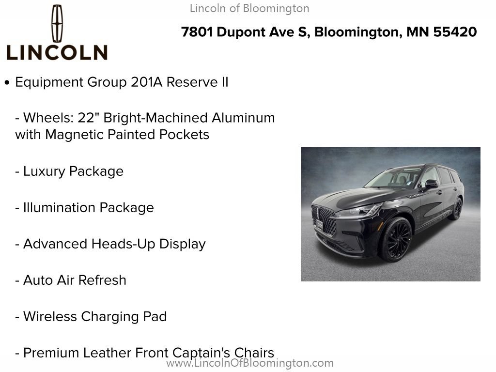 New 2026 Lincoln Aviator Reserve AWD/4WD image 5