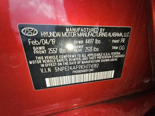 Used 2019 Hyundai Sonata SE FWD image 12
