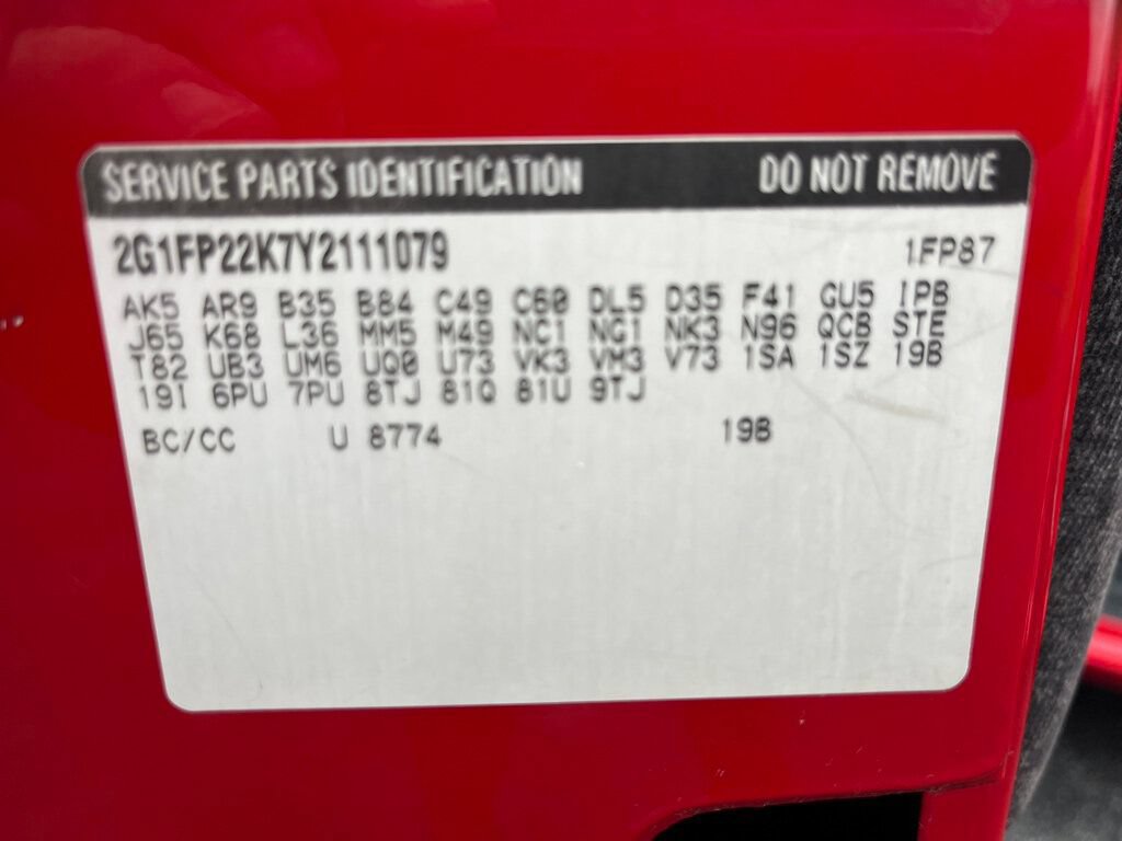 Used 2000 Chevrolet Camaro LT RWD image 16
