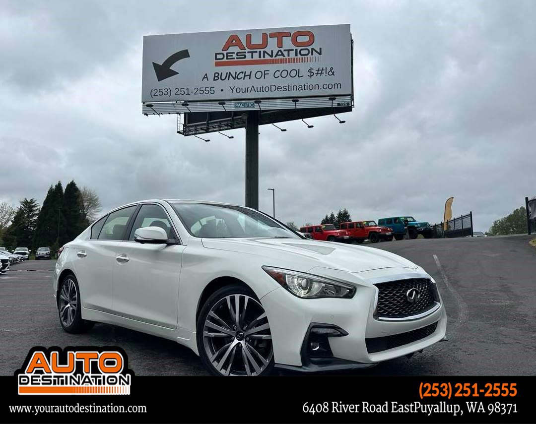 Used 2021 INFINITI Q50 Sensory w/ All Weather Package AWD/4WD image 1