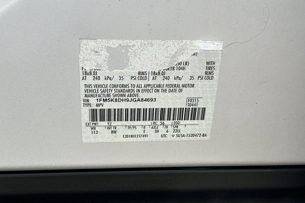 Used 2018 Ford Explorer XLT AWD/4WD image 31