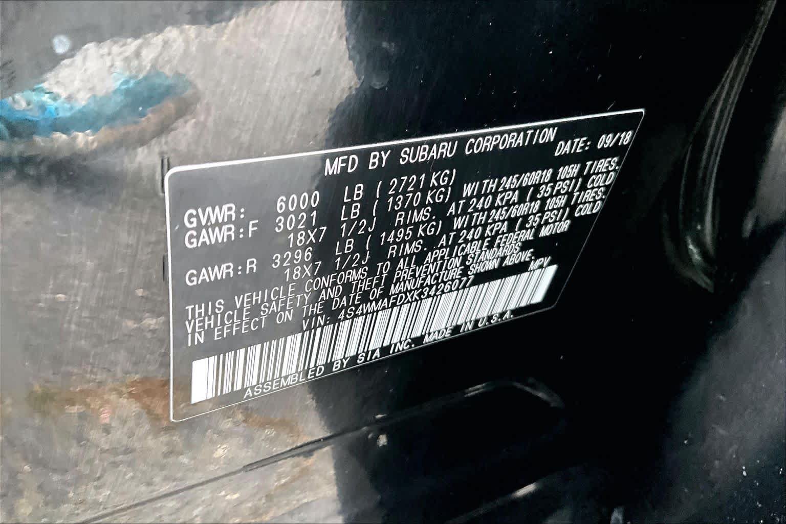 Used 2019 Subaru Ascent Premium AWD/4WD image 33