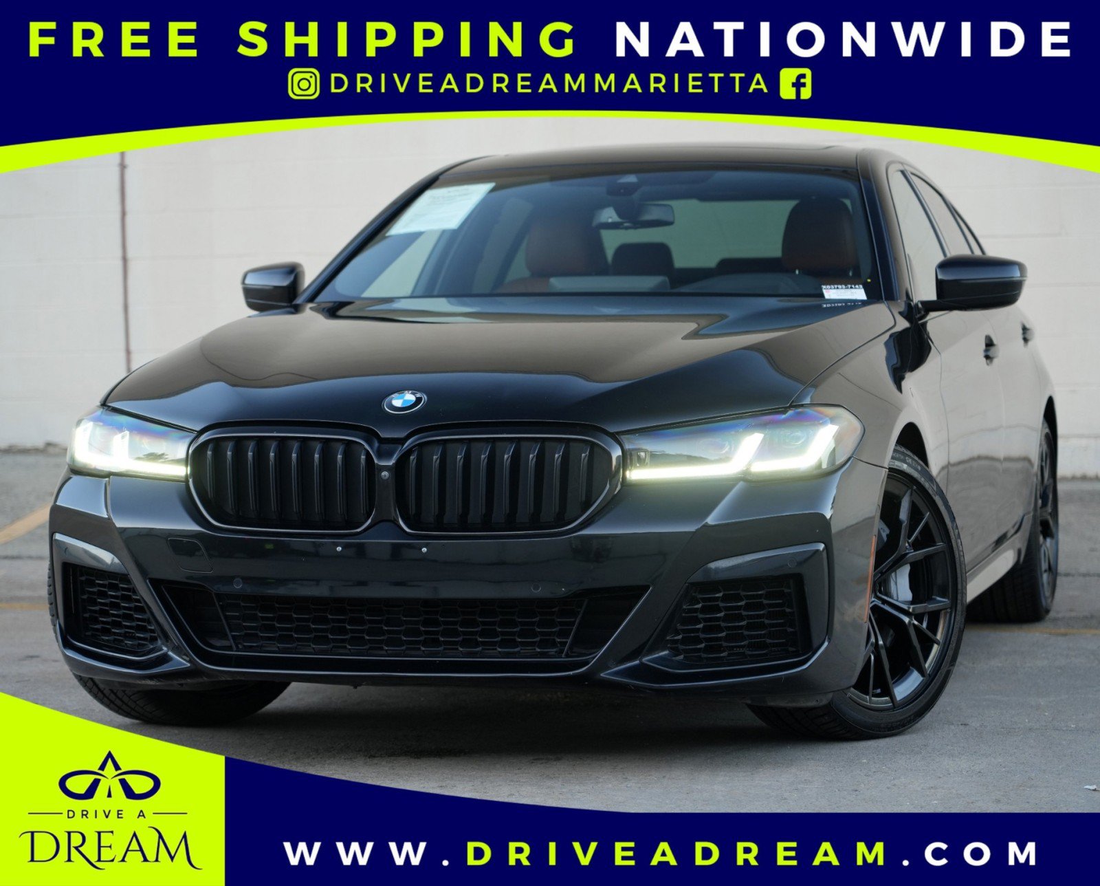 Used 2021 BMW 540i w/ M Sport Package RWD image 1