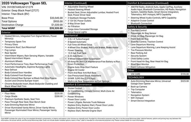 Used 2020 Volkswagen Tiguan SEL image 30