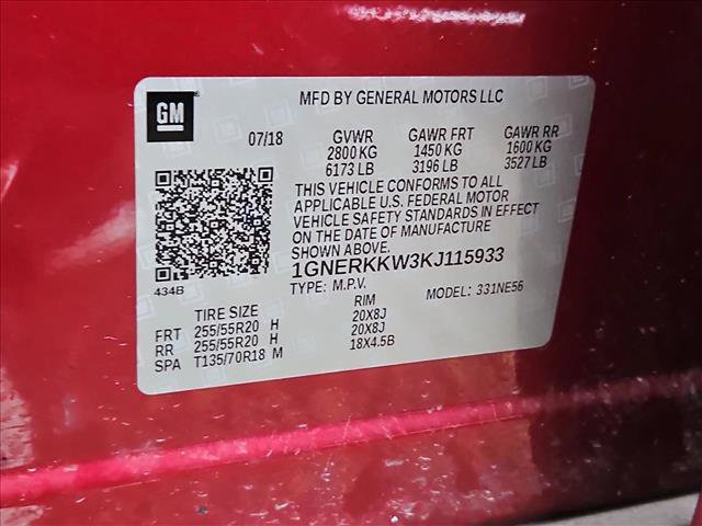 Used 2019 Chevrolet Traverse Premier w/ Driver Confidence II Package image 17