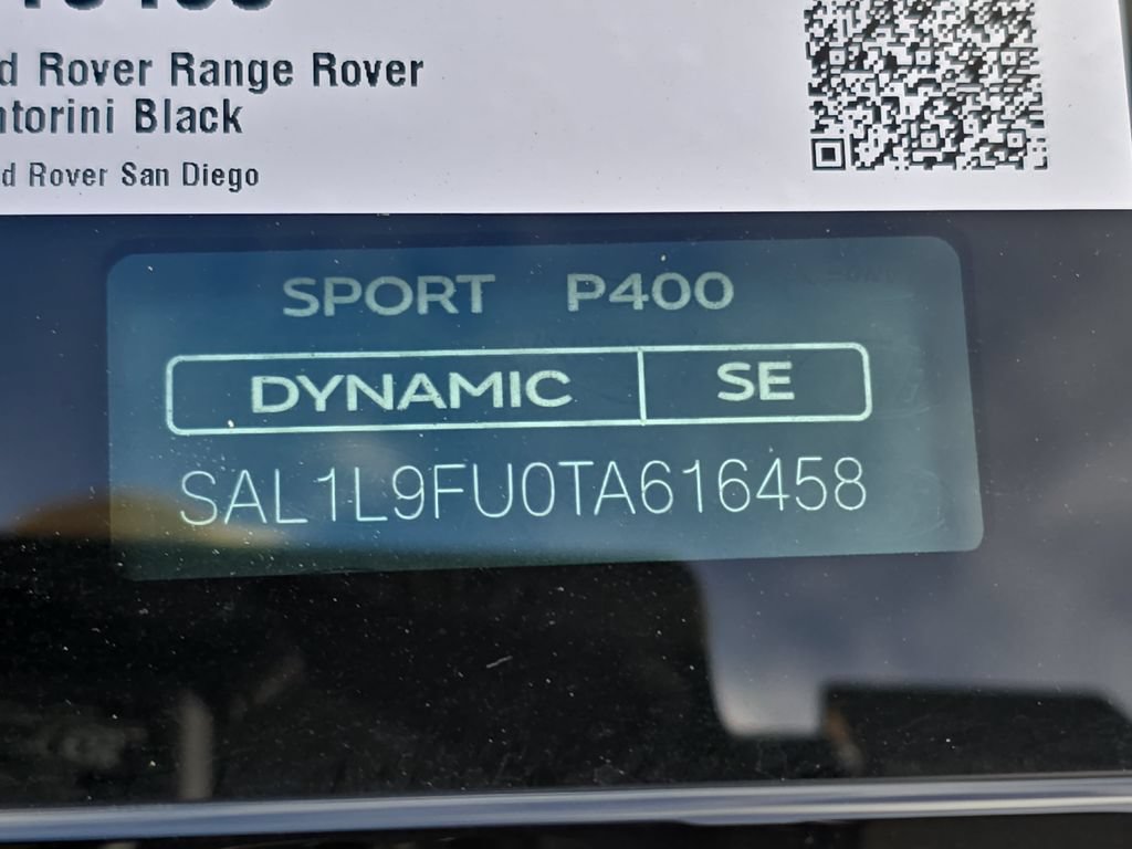 Certified 2026 Land Rover Range Rover Sport Dynamic SE AWD/4WD image 37