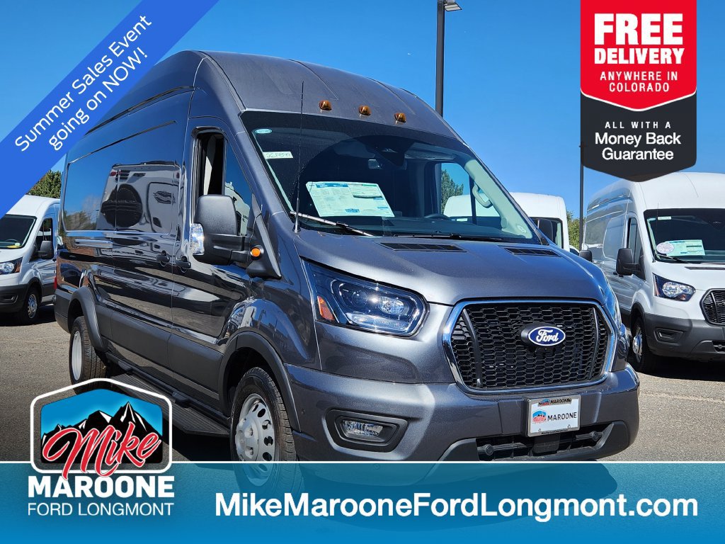 New 2026 Ford Transit 350 148 High Roof Extended DRW w/ RV Prep Package