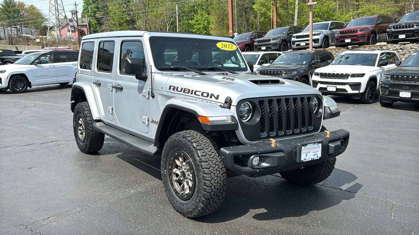 Certified 2022 Jeep Wrangler Unlimited Rubicon w/ Trailer Tow Package AWD/4WD image 12