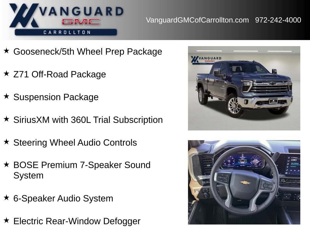 Used 2025 Chevrolet Silverado 2500 LTZ w/ LTZ Convenience Package image 12