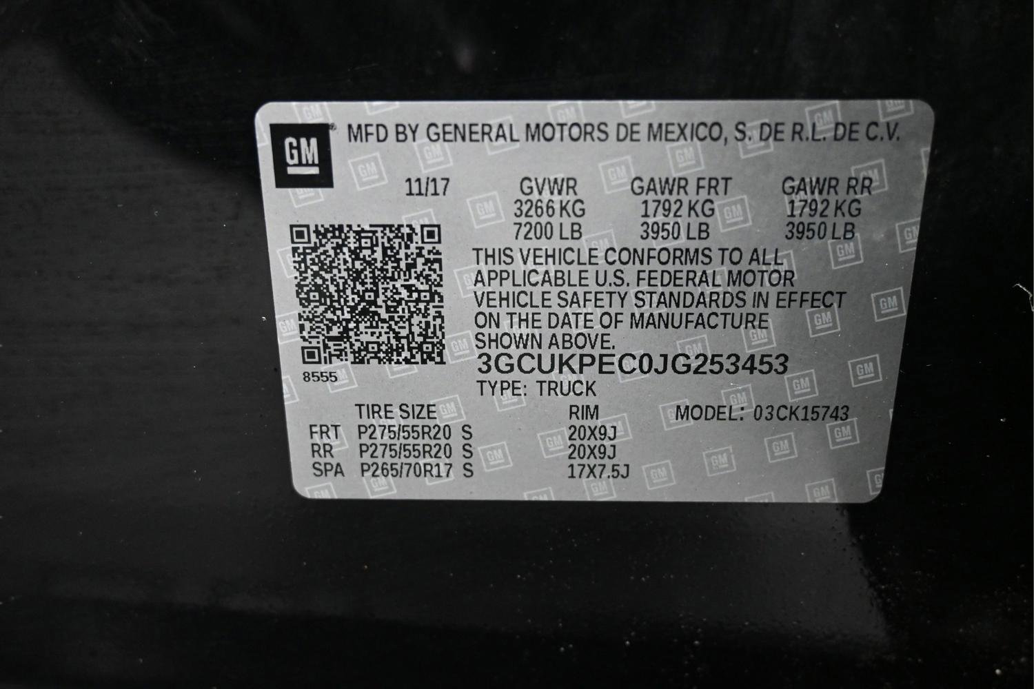 Used 2018 Chevrolet Silverado 1500 Custom w/ Custom Value Package image 18