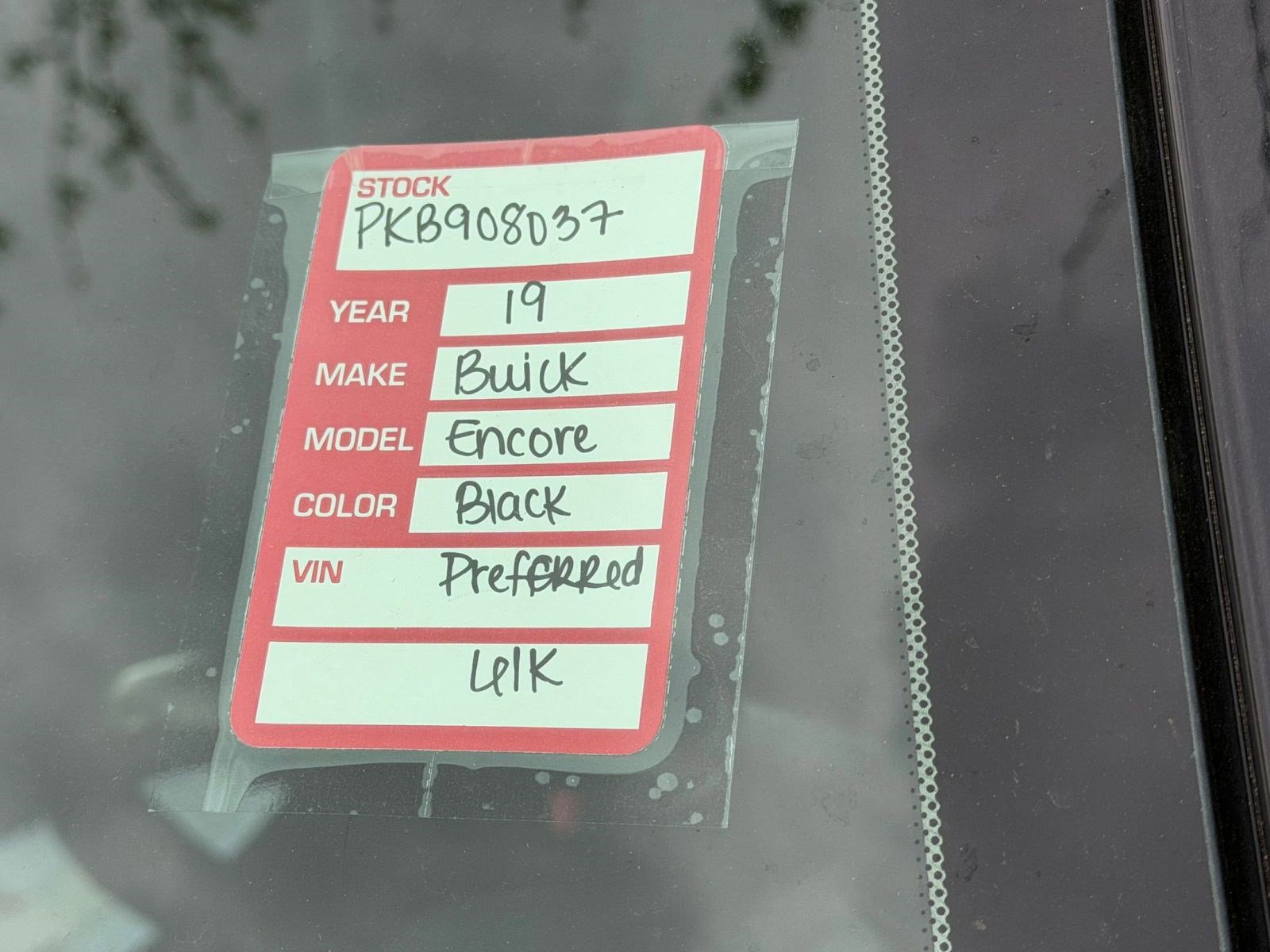 Used 2019 Buick Encore Preferred w/ Safety Package FWD image 11