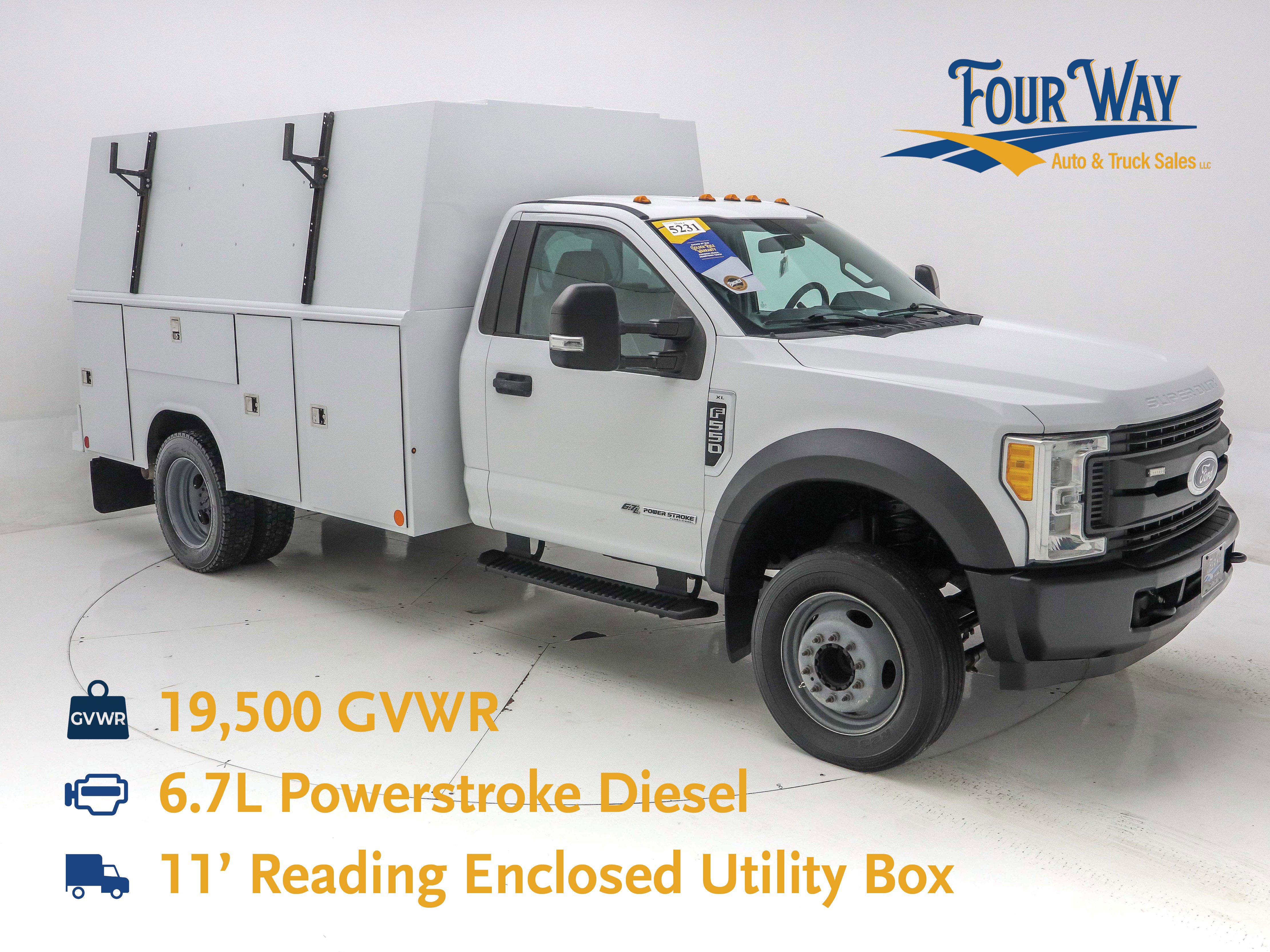 Used 2017 Ford F550 2WD Regular Cab Super Duty image 1