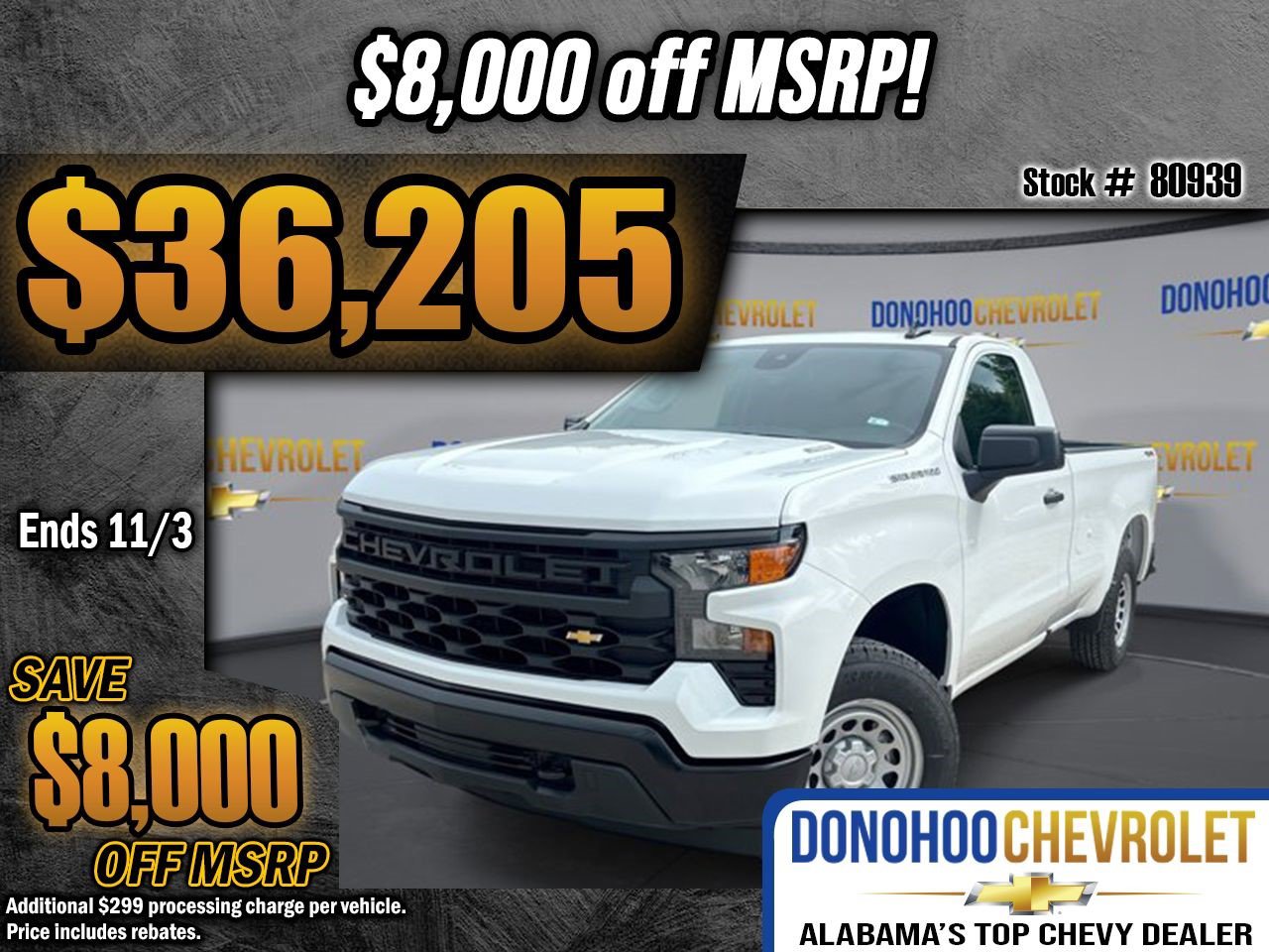 New 2025 Chevrolet Silverado 1500 W/T w/ WT Value Package