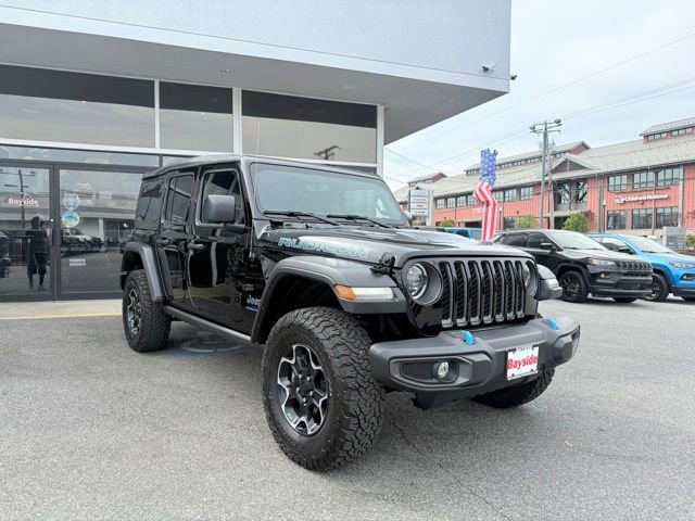 Used 2023 Jeep Wrangler Unlimited Rubicon 4xe w/ Safety Group AWD/4WD image 2