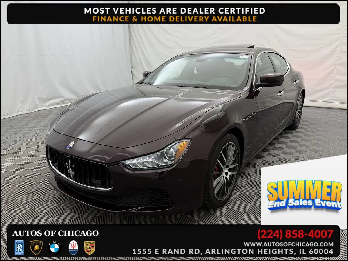 Used 2014 Maserati Ghibli S Q4 AWD/4WD image 1