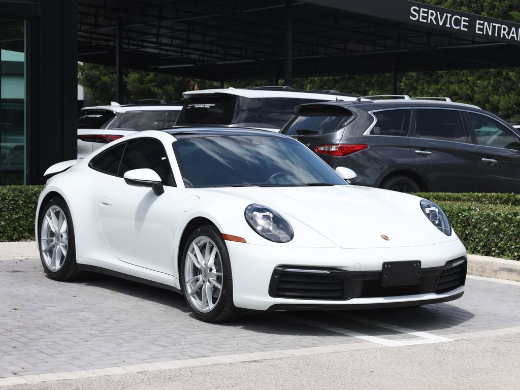 Used 2020 Porsche 911 Carrera w/ Sport Chrono Package RWD image 2