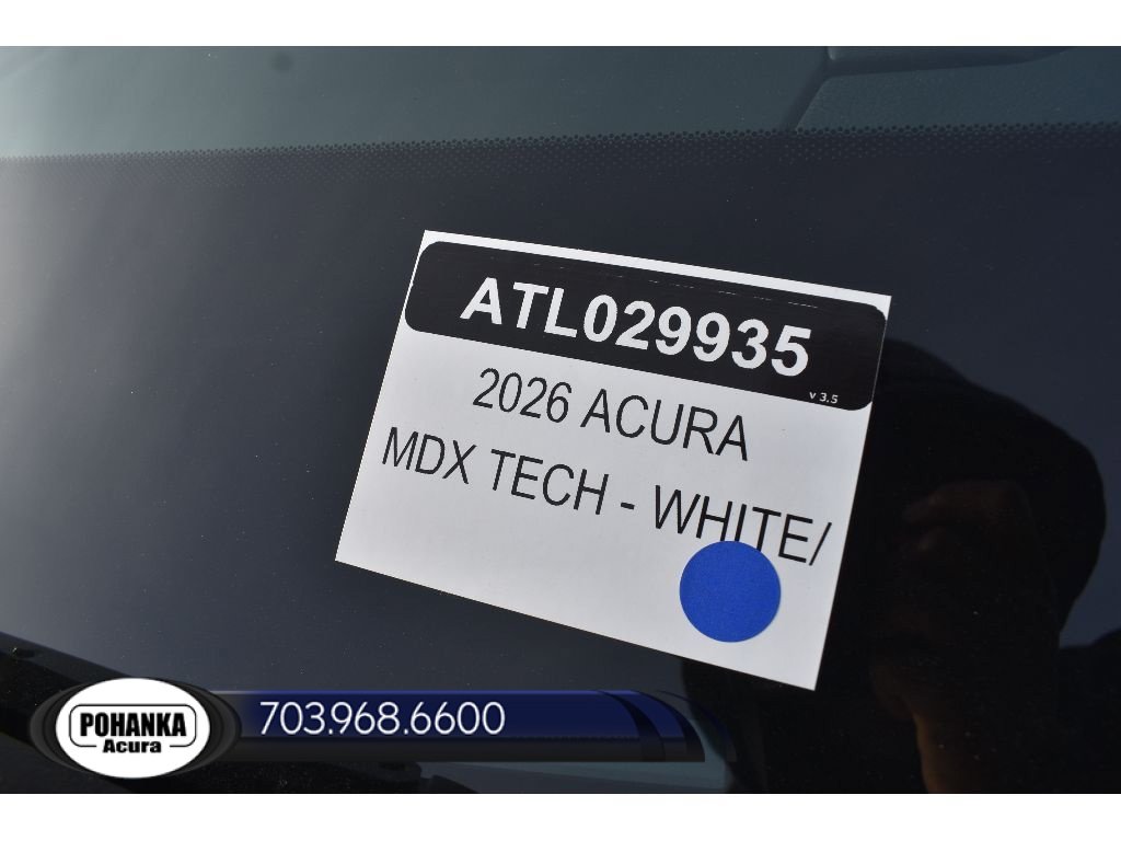 New 2026 Acura MDX w/ Technology Package AWD/4WD image 37