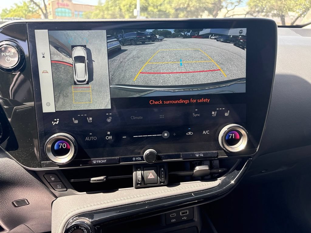 Certified 2025 Lexus NX 350h AWD w/ Cold Area Package image 14