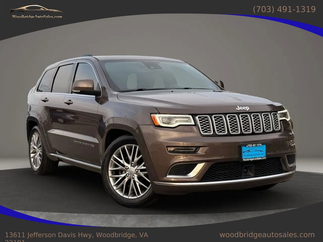 Used 2017 Jeep Grand Cherokee Summit w/ Platinum Series Group AWD/4WD image 1