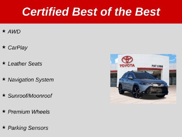 Certified 2023 Toyota Corolla Cross AWD Hybrid w/ Convenience Package image 40