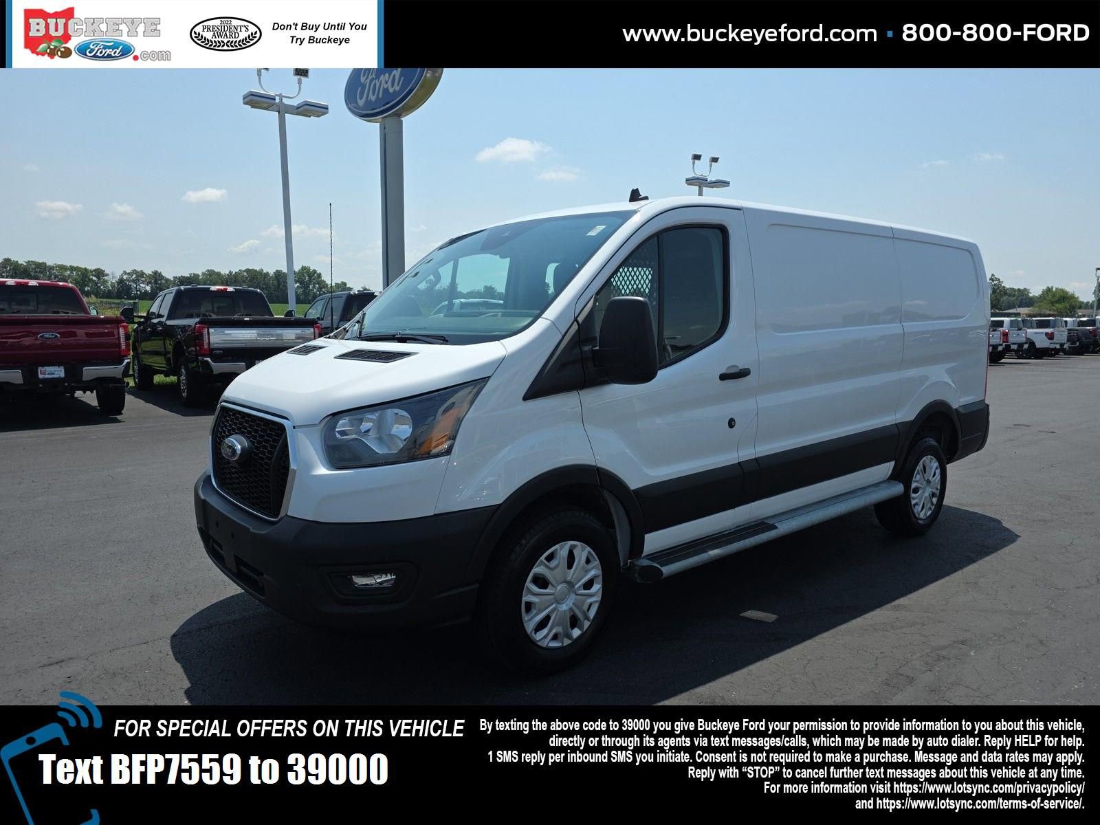 Certified 2023 Ford Transit 250 Low Roof w/ Exterior Upgrade Package